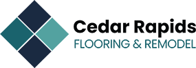 Cedar Rapids Flooring and Remodel logo color version